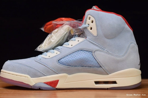 Trophy Room CI1899-400 5 Air Ice JSP Jordan Blue x 0522